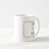 Künstlerischer Rahmen kreieren Sie Ihre eigene Tas Kaffeetasse (VorderseiteRechts)
