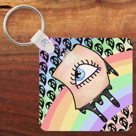 Künstlerischer Schlüsselanhänger (Vorderseite)