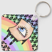 Künstlerischer Schlüsselanhänger (Rückseite)