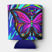 Künstlerischer Schmetterling Dosenkühler (Rückseite)