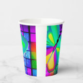 Künstlerischer Schmetterling Pappbecher (Links)