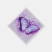 Künstlerischer Schmetterling Serviette (Ecke)