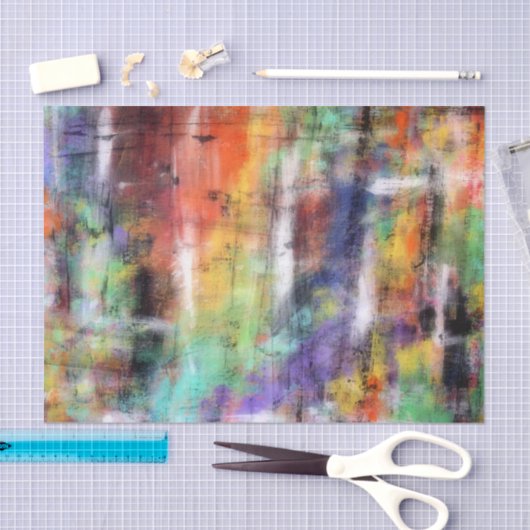 Künstlerischer Schmutz Seidenpapier (Handwerk)