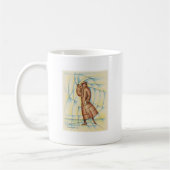 Künstlerischer Skater Kaffeetasse (Links)