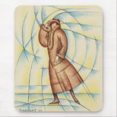 Künstlerischer Skater Mousepad (Vorne)