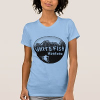 Künstlerischer Skifahrer Maräne-Montanas