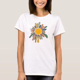 Künstlerischer Sonnenschein T-Shirt