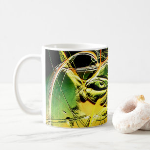 Künstlerischer Spritzer Kaffeetasse