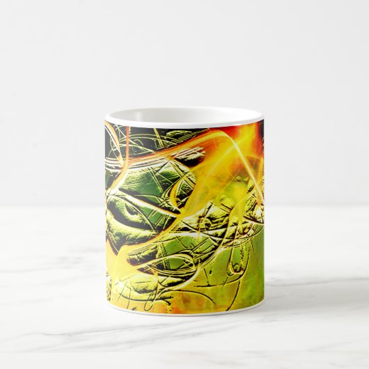 Künstlerischer Spritzer Kaffeetasse (Mittel)