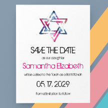 Künstlerischer Star von David Bar Bat Mitzvah Save