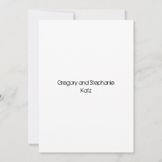 Künstlerischer Star von David Bar Bat Mitzvah Save Einladung (Rückseite)