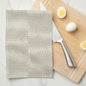 Künstlerischer Strick Design Küche Handtuch (Viertel Falte)