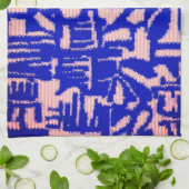 Künstlerischer Strick Design Küche Handtuch (Gefaltet)