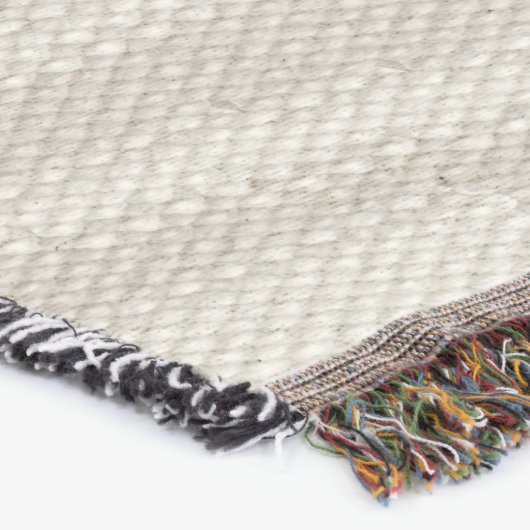 Künstlerischer Strick Drucktafel Decke (Ecke)