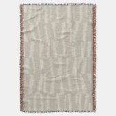 Künstlerischer Strick Drucktafel Decke (Vorderseite Vertikal)