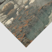 Künstlerischer Surrealismus Seidenpapier (Detail)