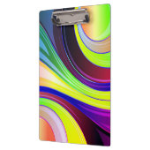 Künstlerischer Swirl Klemmbrett (Links)