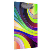 Künstlerischer Swirl Klemmbrett (Rechts)