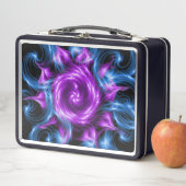 Künstlerischer Swirl Metall Brotdose (Beispiel)