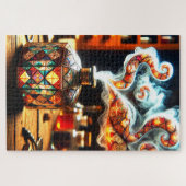 Künstlerischer Tank Puzzle (Horizontal)