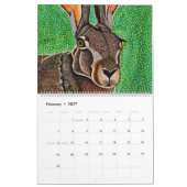 Künstlerischer Tierkalender Kalender (Feb 2027)