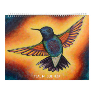 Künstlerischer Tierkalender Kalender