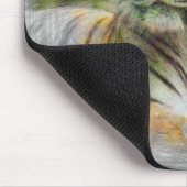 künstlerischer Tiger 3 Mousepad (Ecke)