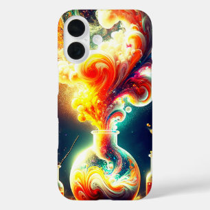 Künstlerischer Tränensonde iPhone 16 Hülle