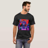 künstlerischer Trippy-cool T-Shirt (Vorne ganz)