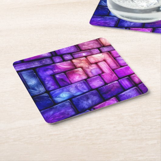 Künstlerischer Untersetzer (angewinkelt)