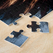 Künstlerischer Wilder Afrikanische Löwe Puzzle (Seite)