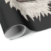 Künstlerischer Wildtiger Geschenkpapier (Rolleneckpunkt)