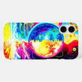 Künstlerischer World Phone Case (Rückseite (Horizontal))