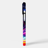 Künstlerischer World Phone Case (Rückseite / Links)