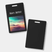 KÜNSTLERISCHES ABZEICHEN AUSWEIS (Vorder- & Rückseite)