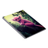 Künstlerisches Affendesign Notizblock (Rechte Seite)