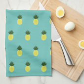 Künstlerisches Ananas-Muster Geschirrtuch (Viertel Falte)