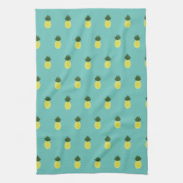 Künstlerisches Ananas-Muster Geschirrtuch