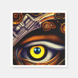 Künstlerisches Auge Serviette