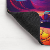 Künstlerisches Auto Mousepad (Ecke)