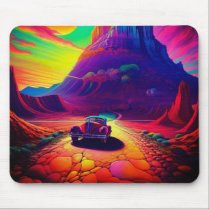 Künstlerisches Auto Mousepad