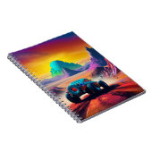 Künstlerisches Auto Notizblock (Rechte Seite)