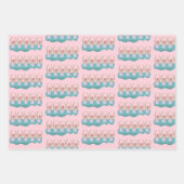 Künstlerisches Baden | Künstlerische Schwimmillust Geschenkpapier Set (Vorderseite 3)