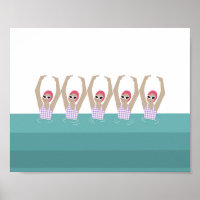 Künstlerisches Baden | Synchro Swimming Design Art