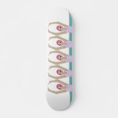 Künstlerisches Baden | Synchro Swimming Design Art Skateboard (Vorne)