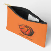 Künstlerisches Basketball Sport Custom Kids Zubehörtasche (Offen)