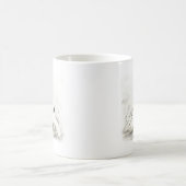 Künstlerisches Bichon Hauptaquarell Kaffeetasse (Mittel)