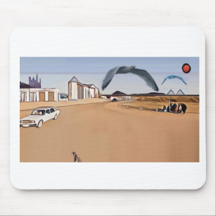 Künstlerisches Bild Trockenstadt Mousepad