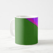 Künstlerisches Blumendesign Kaffeetasse (Vorderseite Links)