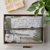 Künstlerisches Collage-Papier:-Botanisch Seidenpapier (Geschenk)